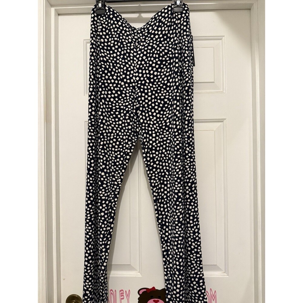 NWT Alfani Elements Wide Leg Pull On Pants Size L Contour Square